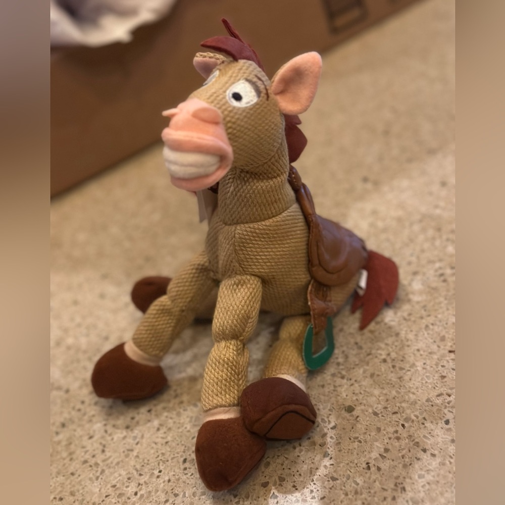 Disney Store Toy Bullseye Horse Plush. New With Tags. 10" Bullseye Plush. - Picture 12 of 16
